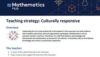 Culturally responsive pedagogies Image