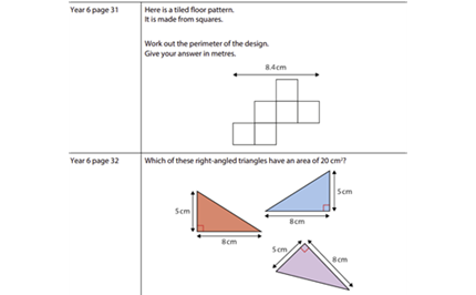 Perimeter, area and volume Image