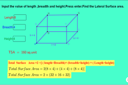 Surface area of a cuboid self-assessment drill Image