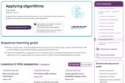 Applying algorithms (6 lessons) Image