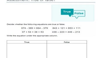 Assessment: True or false? Image