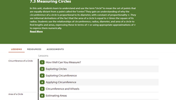 Measuring circles Image