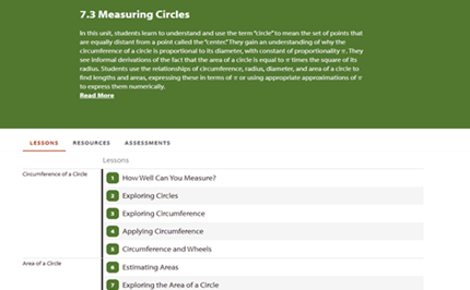 Measuring circles Image