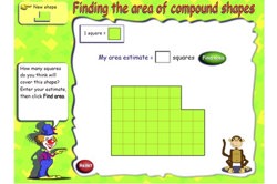 Finding the area of compound shapes Image