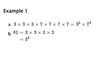 Number and Algebra: Indices Image