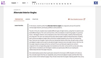 Alternate interior angles  Image