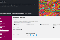 Dino cylinders Image