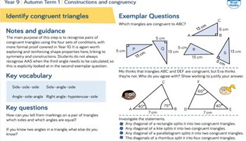 Algorithms: Year 8: Planning tool