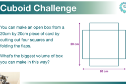 Cuboid challenge poster Image