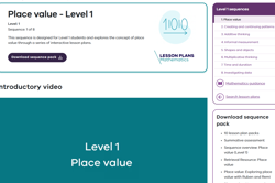 Place value - Level 1 Image