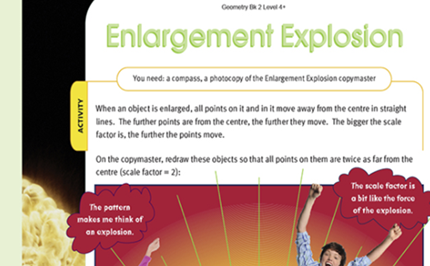 Enlargement explosion Image