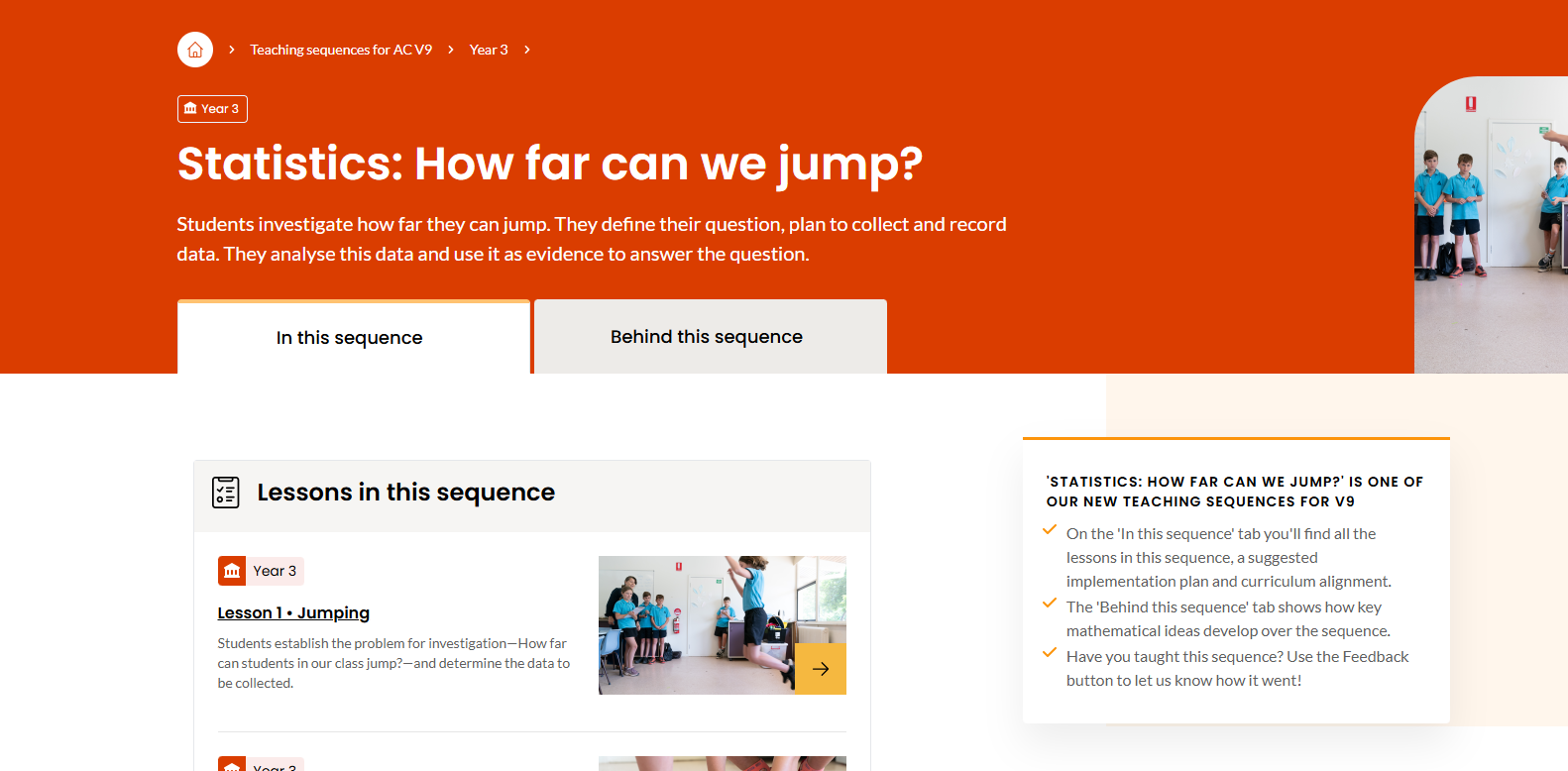 Statistics: How far can we jump? Image