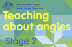 Teaching about angles Image
