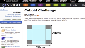 Cuboid challenge Image