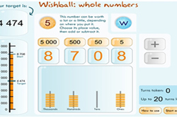 Wishball: Whole numbers Image