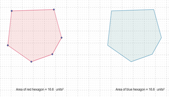 Congruent hexagons  Image