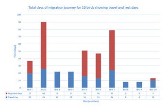 Osprey migration data Image