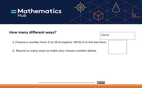 How many different ways? Image