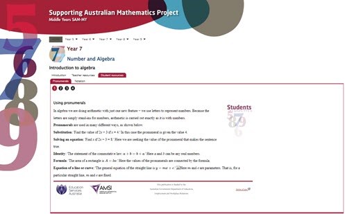 Introduction to algebra Image