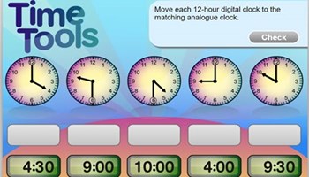 Time tools: 12-hour to the minute  Image