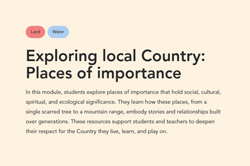 Exploring local Country: Places of importance Image