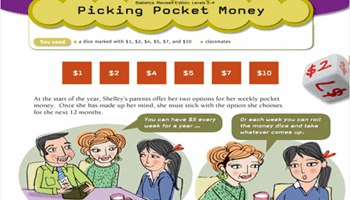Picking pocket money Image