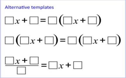 Algebraic fractions Image