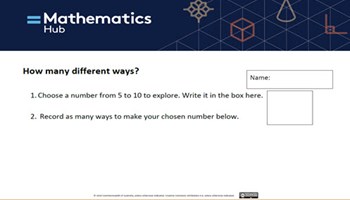 How many different ways? Image