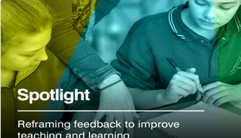 Reframing feedback to improve teaching and learning Image