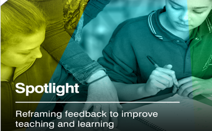 Reframing feedback to improve teaching and learning Image