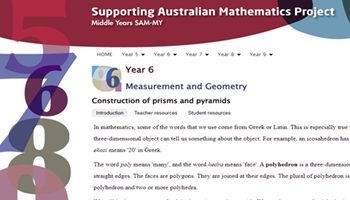 Construction of prisms and pyramids Image