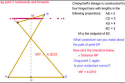 reSolve: Mechanical linkages – geometry proofs Image
