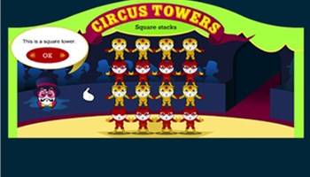 Circus towers: Square stacks Image