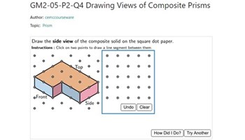 Drawing views of prisms Image