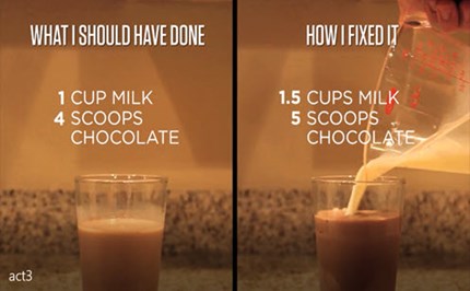 Nana's chocolate milk Image