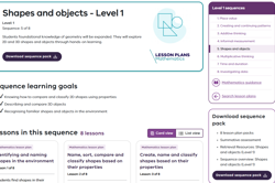 Shapes and objects - Level 1 Image