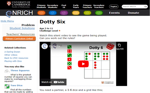 Dotty six Image