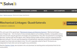 reSolve: Mechanical linkages – quadrilaterals  Image