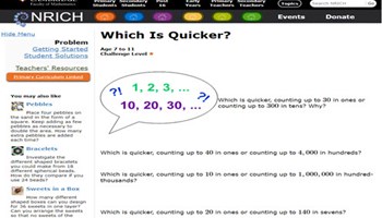 Which is quicker? Image