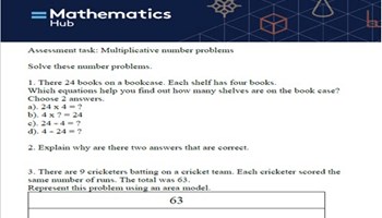Multiplicative number problems Image