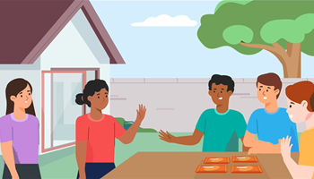 Fractions as division video Image