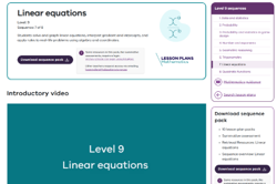 Linear equations (10 lesson) Image