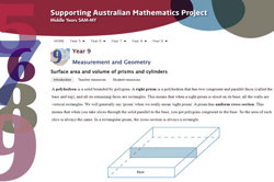 Surface area and volume of prisms and cylinders  Image