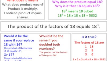 Product of factors Image