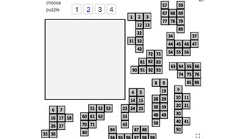 100 Square Jigsaw Image