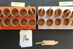 Quantifying collections – paddlepop sticks 1 Image