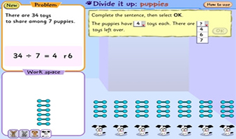 Divide it up: Puppies Image