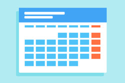 Time and duration: Calendars: Year 2 – planning tool Image