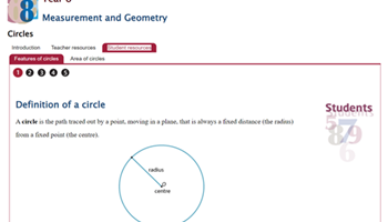 Year 8: circles Image