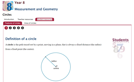 Year 8: circles Image